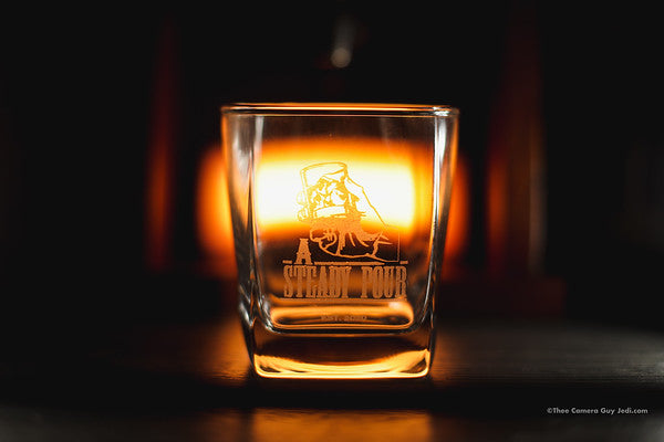 A Steady Pour Rocks Glass